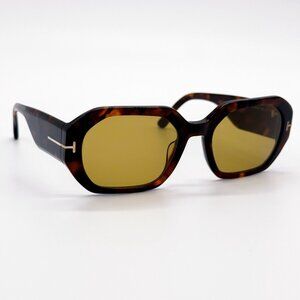 NEW TOM FORD SUNGLASSES VERONIQUE-02 TF917 55E HAVANA SUNGLASSES TOM FORD FT0917
